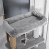 PawHut Katzen Kratzbaum 120 cm Katzenbaum mit Korb, Produktbild-Vorschau 7