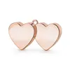 Ballongewicht für Helium 11,5x6cm Herzen Rosegold Produktbild-Vorschau 1