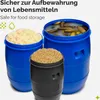 Garronda Set 2x 60 Liter Deckelfass Weithalsfass aus HDPE Produktbild-Vorschau 6
