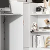 Empfangstheke Weiß 120x100x103cm, Rezeptionstheke mit LED & Produktbild-Vorschau 9