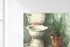 MuchoWow® - Leinwandbilder - Vintage - Toilette - Produktbild-Vorschau 2