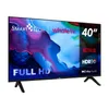 A black Smart Tech 40-inch Full HD television with its stand, displayed against a white background. Produktbild-Vorschau