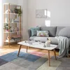 home24 Couchtisch - Eiche teilmassiv - Weiß / Eiche Produktbild-Vorschau 2