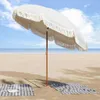 Best Möbel slnečník sivo-biely Ø 205 x 209 cm oceľ - Náhľad obrázku produktu 3