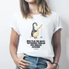 Mr. & Mrs. Panda S T-Shirt Pinguin Angler - Weiß - Produktbild-Vorschau 3