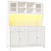 Flieks Hochbuffetschrank mit App-gesteuerter RGB-LED, Produktbild-Vorschau 12