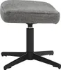 riess-ambiente Design Hocker VOGUE 45cm grau Samt drehbar Produktbild-Vorschau 6