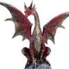 Fate of the World Dragon on Skull Gothic Figur 23cm Produktbild-Vorschau 5