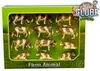 Kids Globe Kühe liegend/stehend 12 Stück, Bauernhof Tiere Náhled obrázku produktu 2