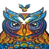 UNIDRAGON Charming Owl 15 x 26 cm 101 Teile Holz-Puzzle Produktbild-Vorschau 4