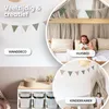 Vlaggenlijn eucalyptus & lichtbeige zonder gouden Productafbeelding-voorbeeld 2