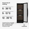 Klarstein Vinovilla Trio Weinkühlschrank – 144 Flaschen, 3 Produktbild-Vorschau 4