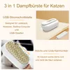 Katzen-Dampfbürste, 3-in-1-Dampfbürste, Katzen-Dampfbürste, Produktbild-Vorschau 3