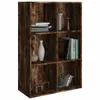 vidaXL Boekenkast/dressoir, gerookt eikenfineer, 66x30x98 Productafbeelding-voorbeeld 3