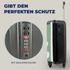 MuchoWow® Koffer Handgepäck Trolley Rollkoffer Kleine Produktbild-Vorschau 3