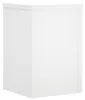 vidaXL Pflanzenständer 2 Stk. Weiß 20x20x30 cm Produktbild-Vorschau 3