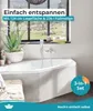 Calmwaters® Sechseck Badewanne Komplettset 190x90 cm,  EU, Produktbild-Vorschau 3