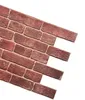 A close-up of red brick-like wall panels against a white background. Produktbild-Vorschau
