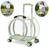 Katzen Transportbox mit Rollen, Haustier Trolley Produktbild-Vorschau 1