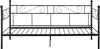 Łóżko metalowe 'Granada' 90x200 cm stalowe czarne Podgląd zdjęcia produktu 4