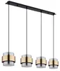 Globo Lighting Hängeleuchte Metall schwarz matt, 4x E27 Produktbild-Vorschau 11