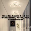LED Deckenleuchte LED fest integriert, warmweiß, 3000K Produktbild-Vorschau 2