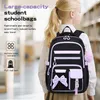 3-teiliges Schulranzen-Set Nylon Rucksack + Lunchbag, Produktbild-Vorschau 2