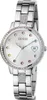 A silver Guess watch with a white face and colorful accents. Náhľad obrázku produktu