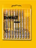 DEWALT Stichsaegeblaetter-Set 10-tlg. Holz Náhled obrázku produktu 1