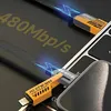 Cavo Awei Cl-226 4W1 Usb-C/Lightning/Usb-A Czarny/Nero Anteprima dell’immagine prodotto 2