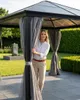 Pavillon Gartenpavillon 3x4 Taneo anthrazit aus Aluminium Produktbild-Vorschau 6