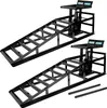 2x Auffahrrampe mit hydraulischem Wagenheber 4000 kg Produktbild-Vorschau 1