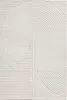 A close-up, top-down view of a rug with a geometric pattern. Produktbild-Vorschau
