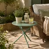 Gartentisch aus Metall, Ø 48 cm Produktbild-Vorschau 6