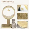 PawHut Katzenkratzbaum Klein Katzenspielzeug Katzenbaum Produktbild-Vorschau 5