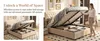 Letto matrimoniale con boxspring INONEFT, 180x200 cm, con Anteprima dell’immagine prodotto 11