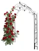 Relaxdays Rosenbogen, Metall, Torbogen Garten, HxBxT: 250 x Produktbild-Vorschau 1