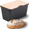 Novaliv Brotkasten mit Deckel 32x20x16,5cm Brotbox für Produktbild-Vorschau 1