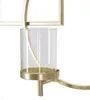 Bougeoir Muro 70 x 36 x 8,5 cm Métal Verre Or Voir les images du produit 3
