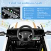 COSTWAY 12V Kinder Elektroauto Polizei, Kinderauto Produktbild-Vorschau 5