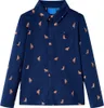 vidaXL Camicia per bambini blu navy 104 Anteprima dell’immagine prodotto 7