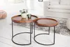 Beistelltisch 55cm Holz Design Tisch Modern Wohnzimmer Produktbild-Vorschau 2