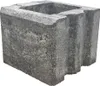 Mauersteine GARDO WEIß-SCHWARZ HALBSTEIN 25/25/20 CM Produktbild-Vorschau 7