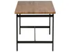 BELIANI Essgruppe Esszimmer Set  Braun Tisch 4 Hockern 75 x Produktbild-Vorschau 6