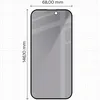 Gehärtetes Glas mit Privatschutzfilter für iPhone 17 / 17 Produktbild-Vorschau 2