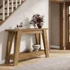 Consolle Tribesigns in stile country, tavolo in legno a 2 Anteprima dell’immagine prodotto 6
