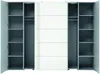 Forte Narago Schrank 270, weißer Kleiderschrank, Produktbild-Vorschau 10