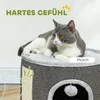 PawHut Kratztonne, 30 cm Hoch Katzentonne mit Höhle, Produktbild-Vorschau 5
