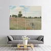 Legendarte - Multipanel Bilder Mohnfeld bei Argenteuil - Produktbild-Vorschau 3