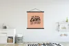 MuchoWow® Textilposter Sommer - Rosa - Schwarz 120x120 cm Produktbild-Vorschau 2